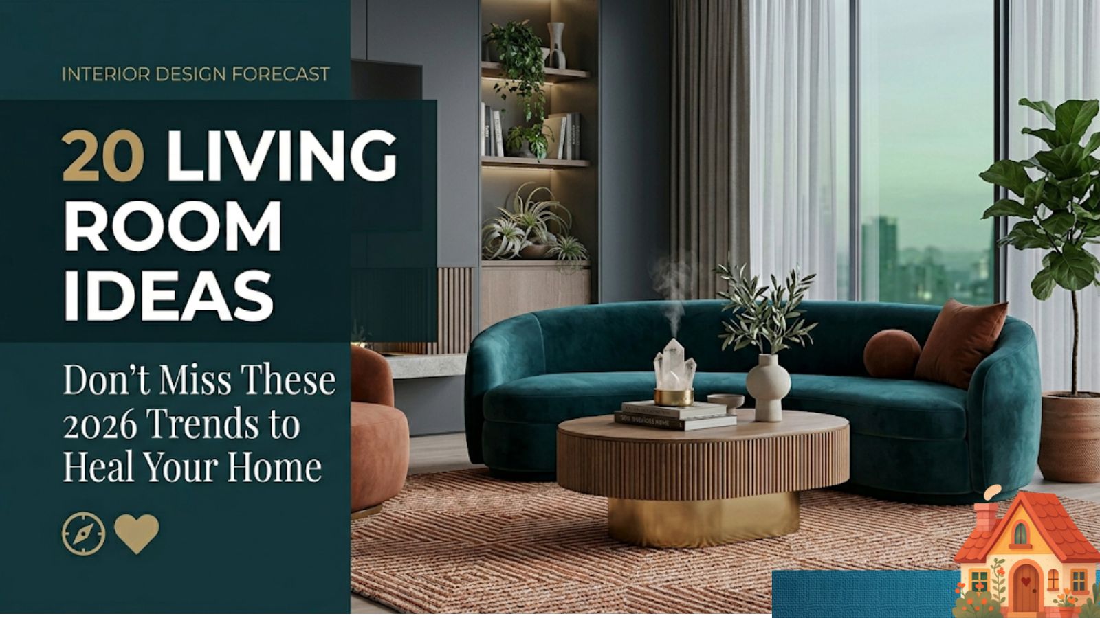 Don't Miss These 20 Living Room Ideas: 2026 Trends to Heal Your Home
