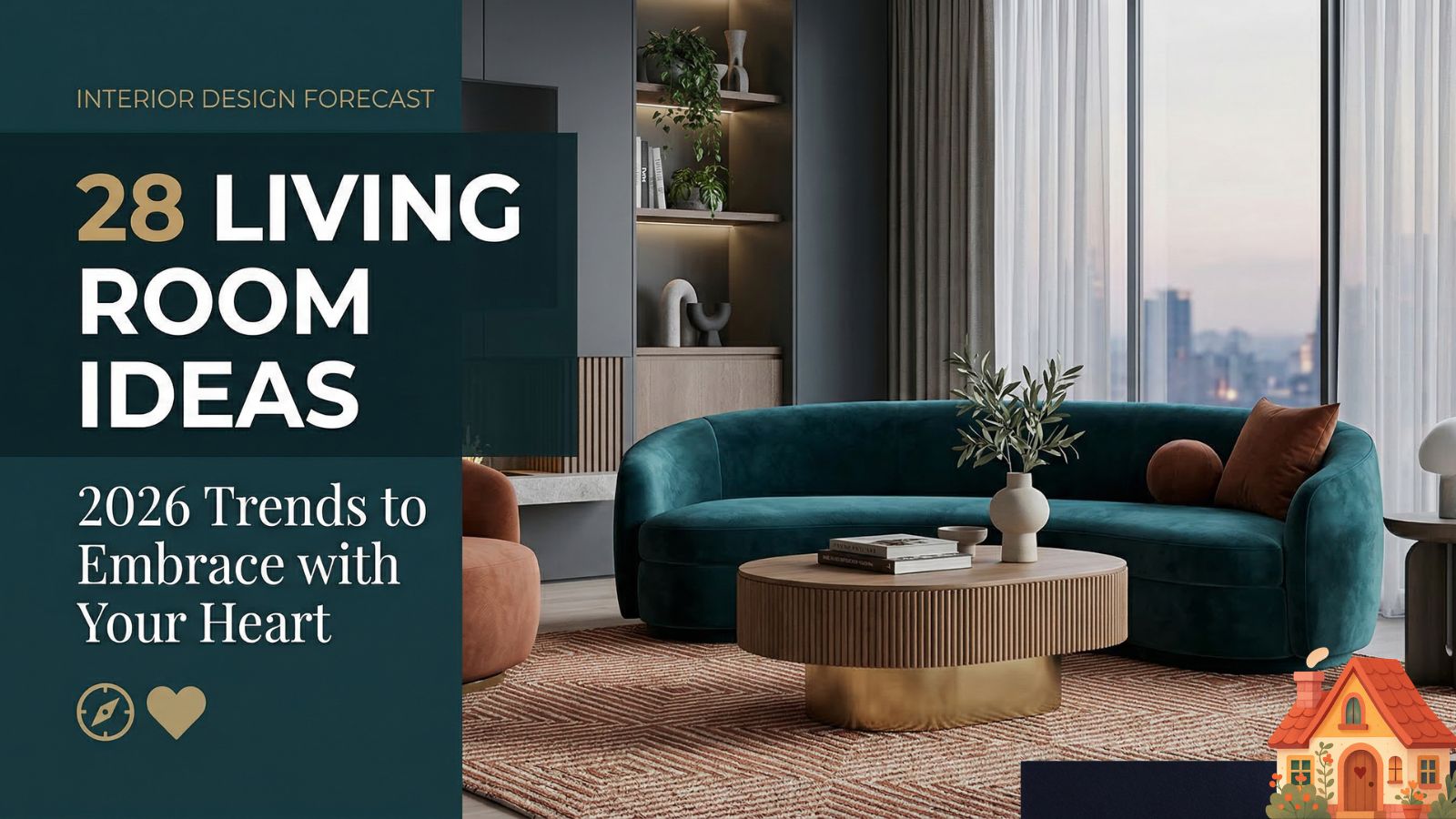 28 Living Room Ideas: 2026 Trends to Embrace with Your Heart