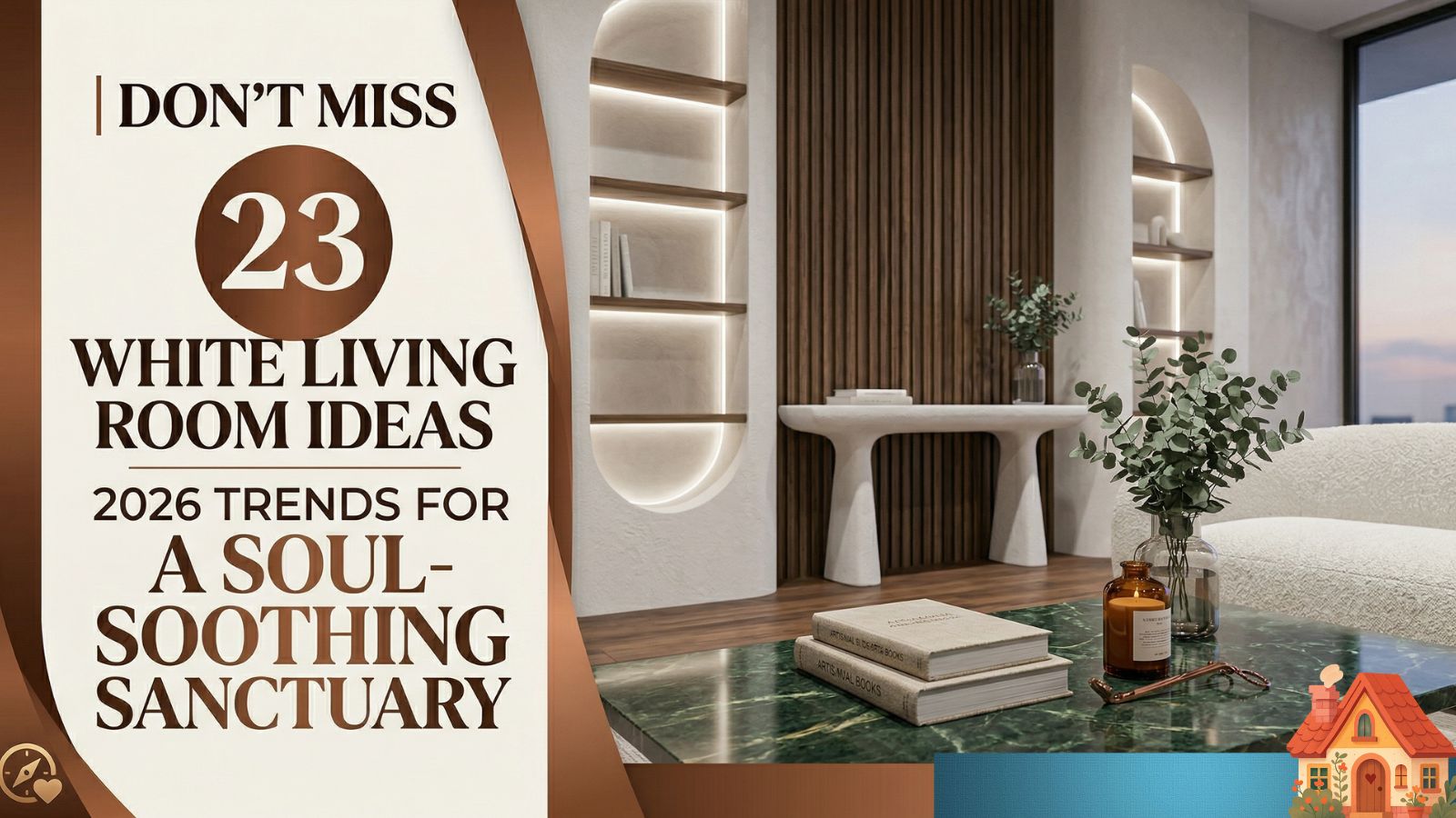 Don't Miss 23 White Living Room Ideas: 2026 Trends for a Soul-Soothing Sanctuary
