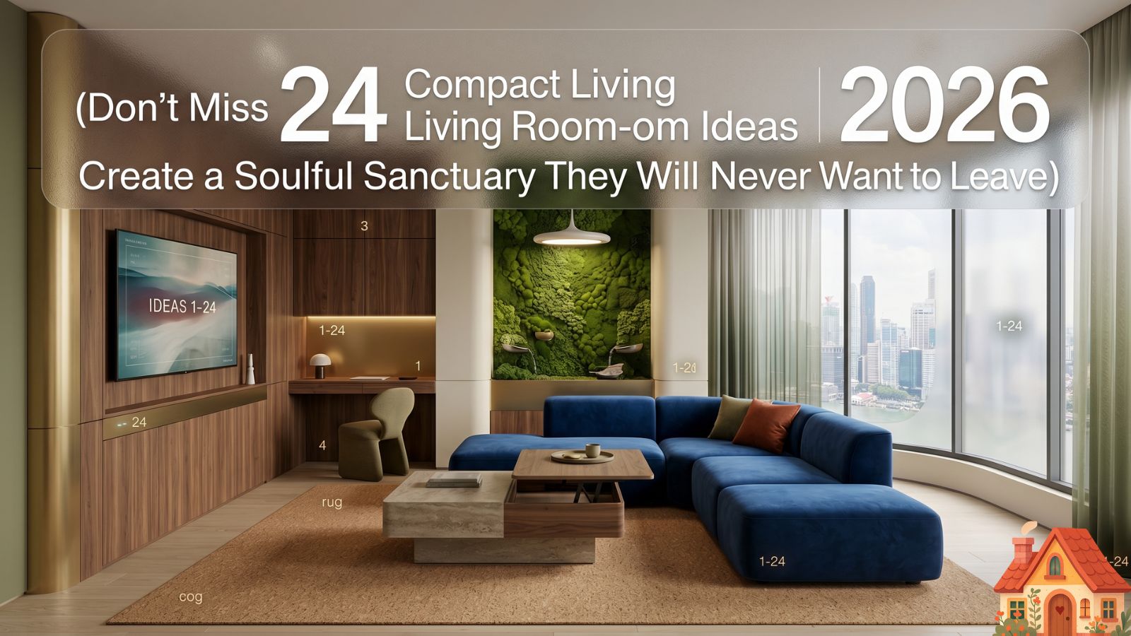 Don't Miss 24 Compact Living Room Ideas 2026